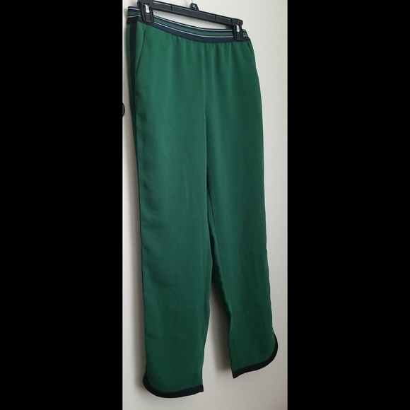 BNWOT ANN TAYLOR STRIPED TRACK PANTS - Picture 3 of 9